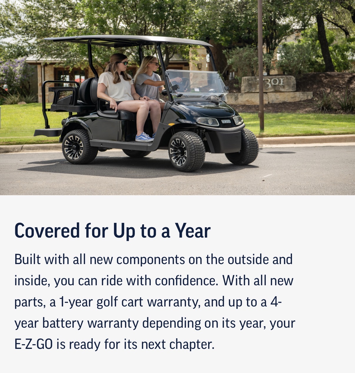 E-Z-GO warranty coverage