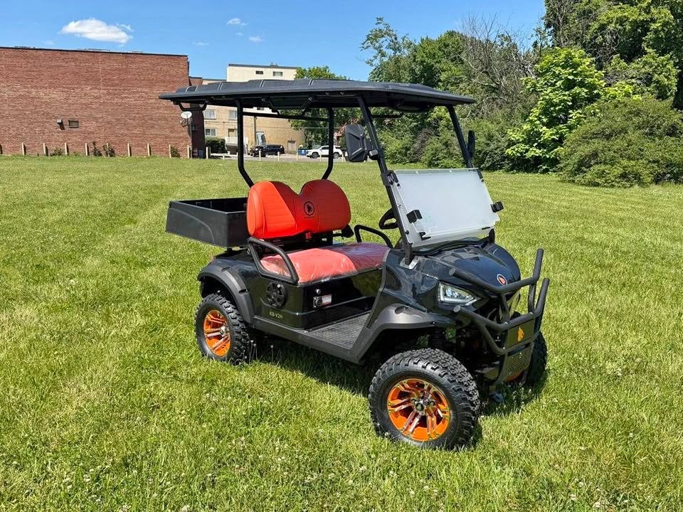 2026 Wolverine Electric Lifted LSV Golf Cart with Cargo Bed + 2 year warranty in cincinnati
