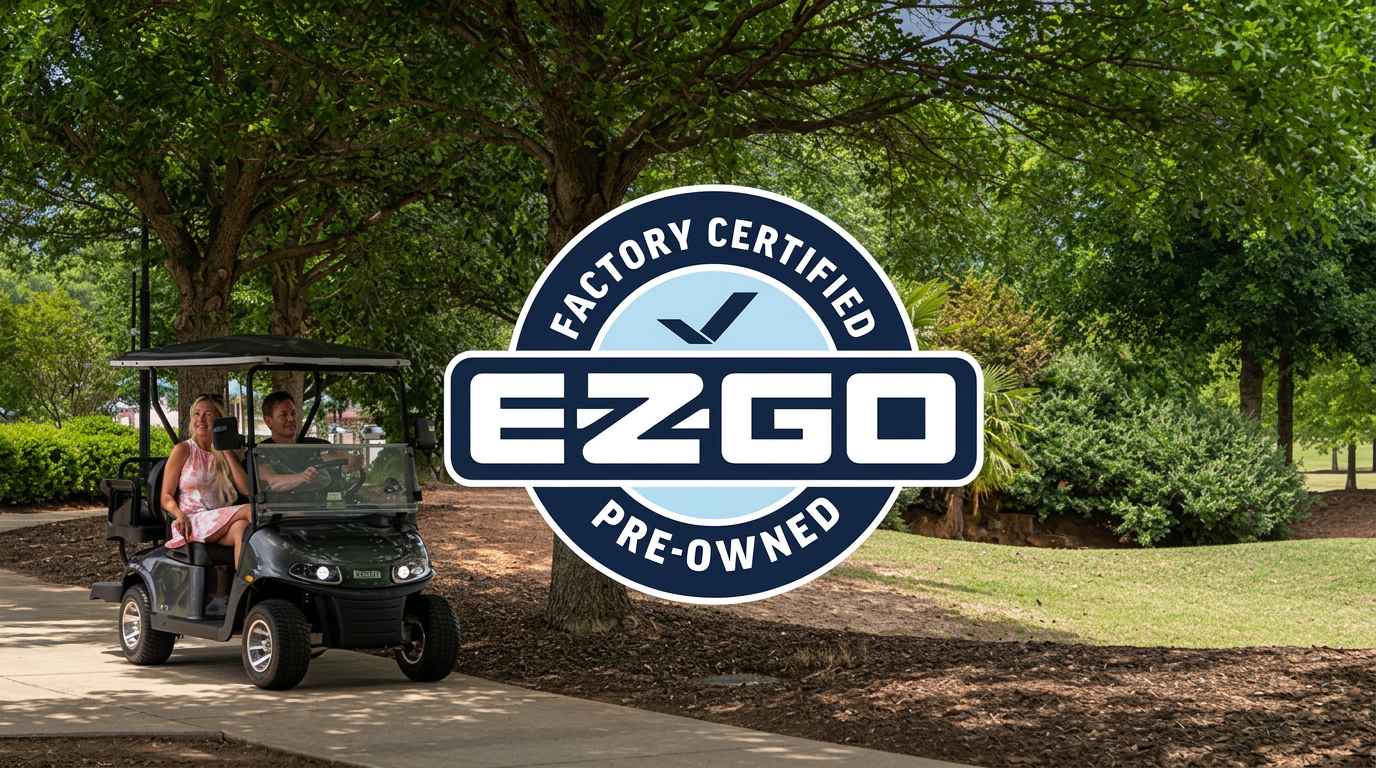 E-Z-GO Factory Certified Pre-Owned